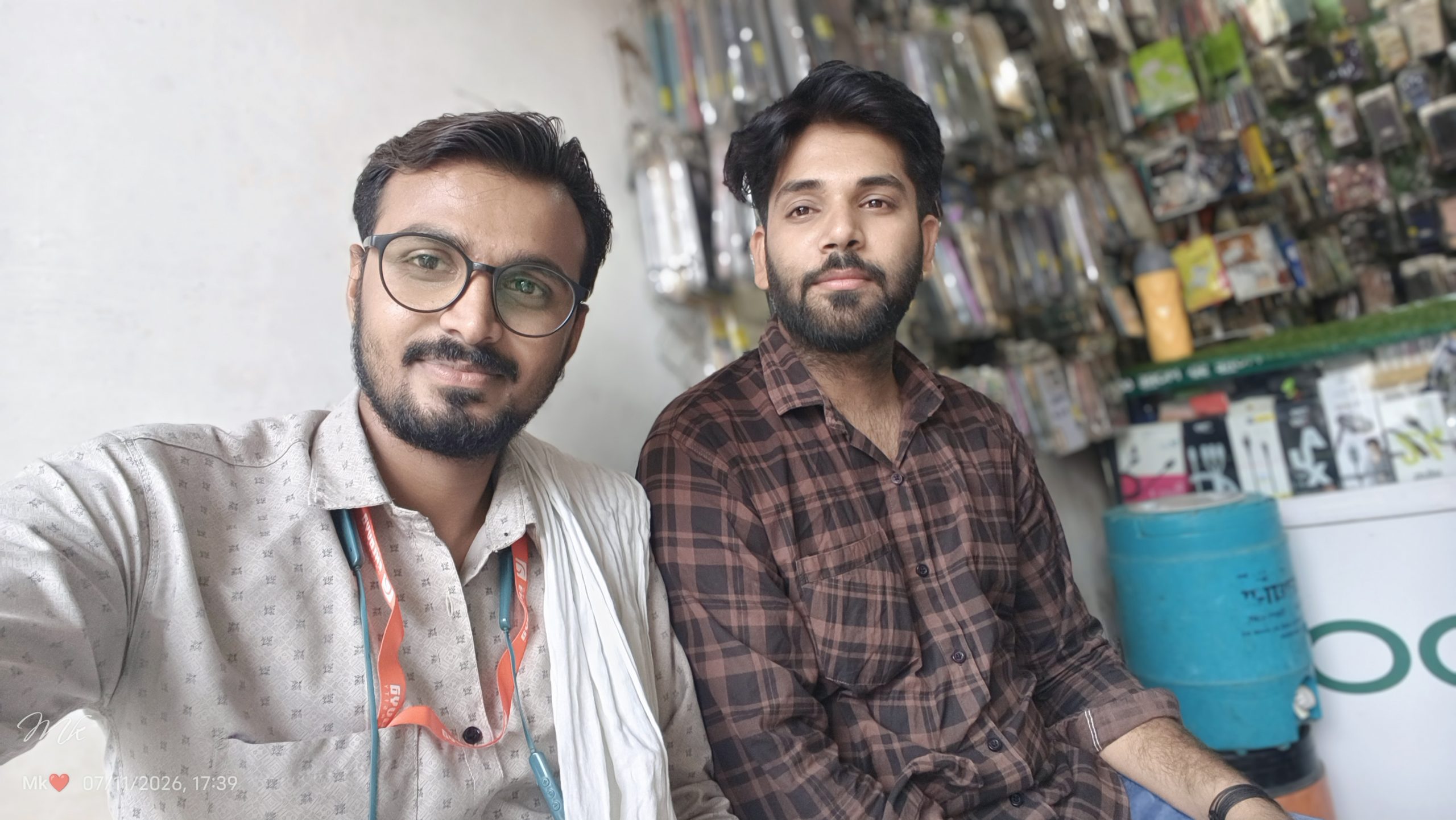 Mukesh Patel Mk with Vikram